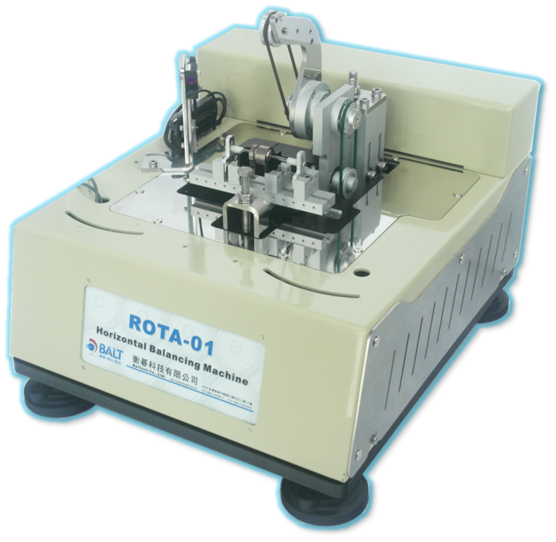 ROTA-01 ,單/雙/三面臥式微量平衡機 , 主軸動平衡機